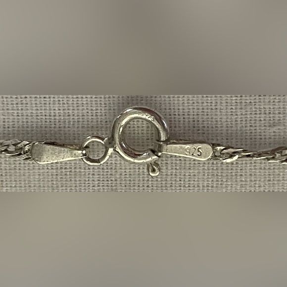 Sterling Silver 925 Italy Ball Bead Chain 22” Necklace - Picture 6 of 7